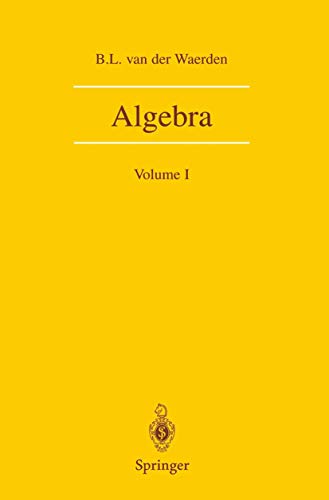 Algebra: Volume I von Springer